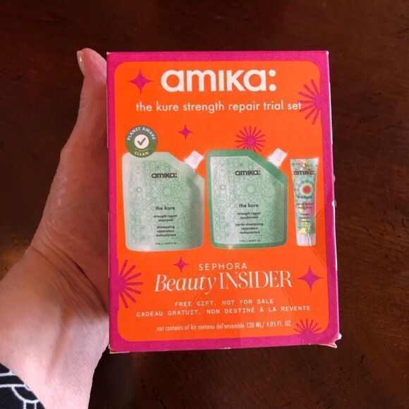 AMIKA - NWT - The Kure Strength Repair Trial Set. Shampoo, Conditioner & Mask - Picture 5 of 12